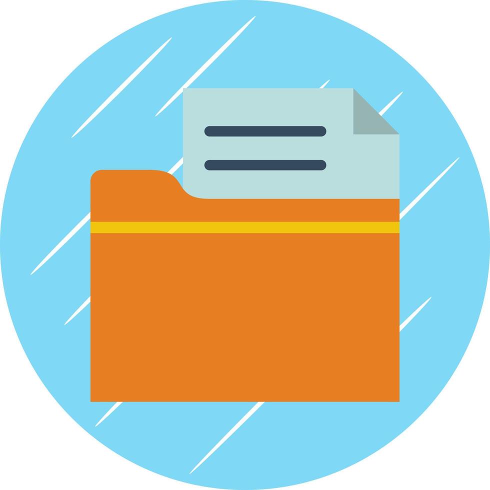 File Contract Vector Icon Design