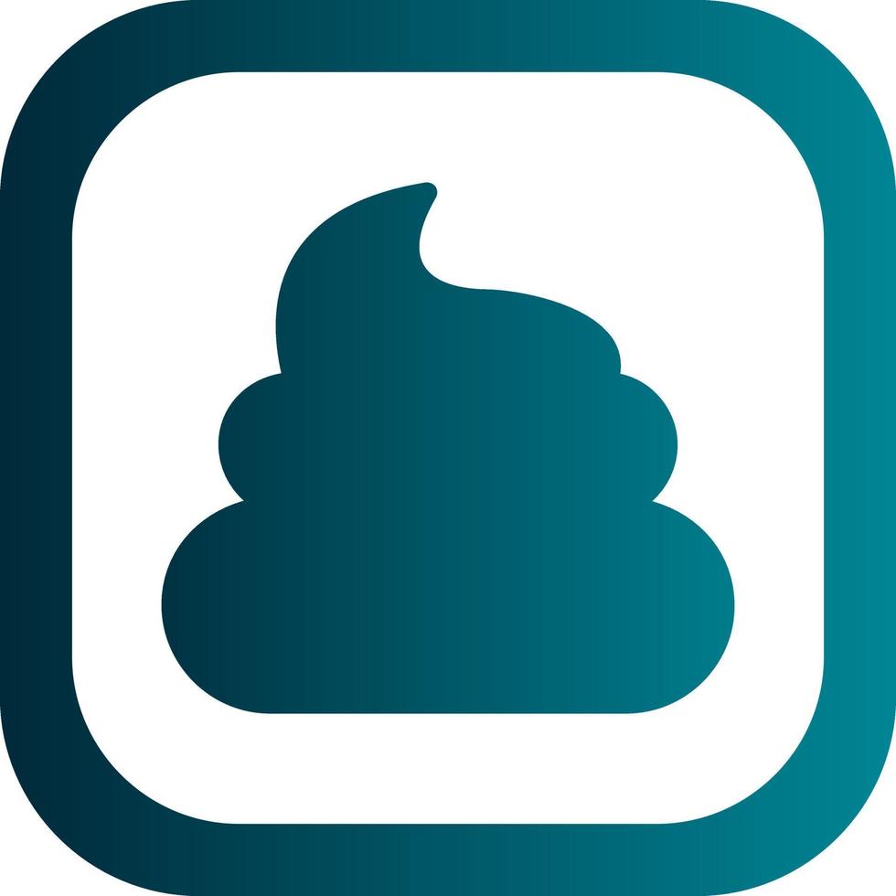 Poo Vector Icon Design