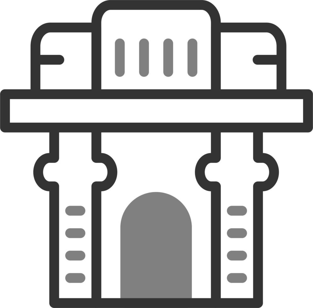 Gate Of India Vector Icon