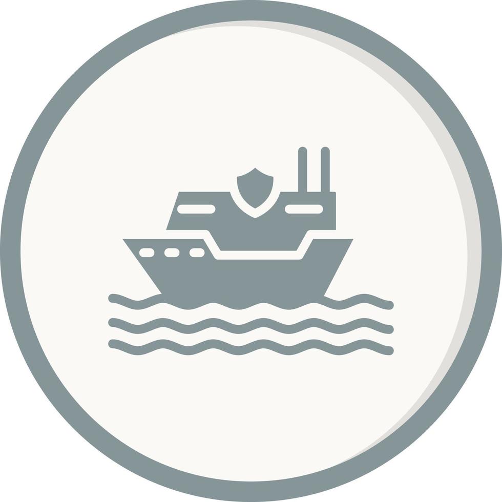 icono de vector de crucero