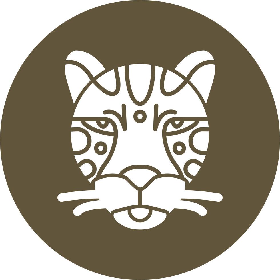 Leopard Vector Icon