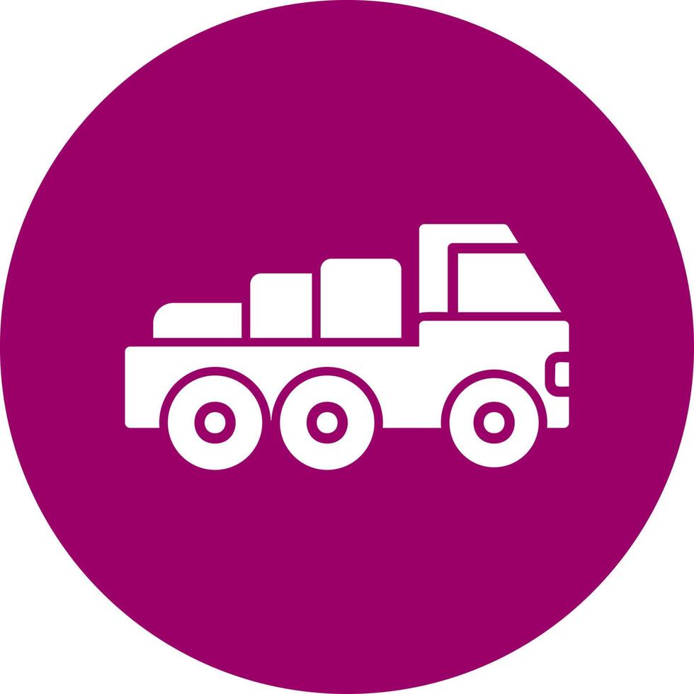 Pickup Truck Vector Icon