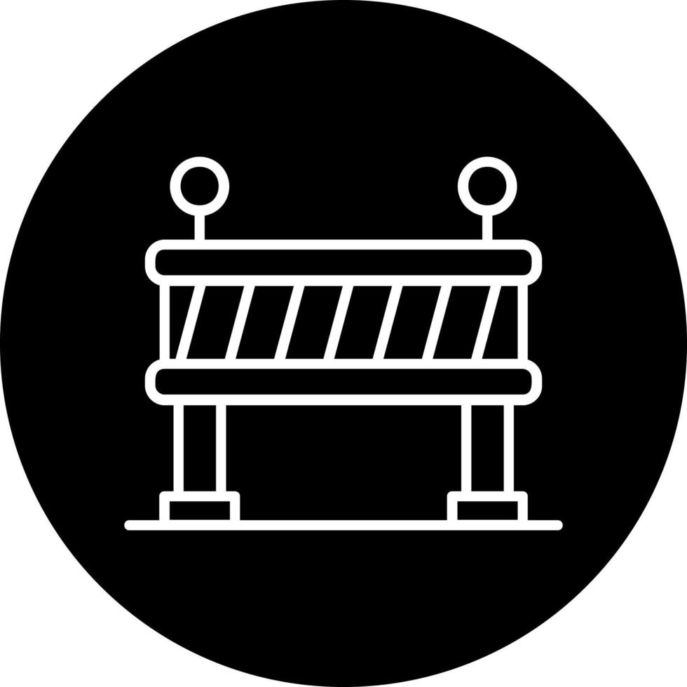 Road Block Vector Icon