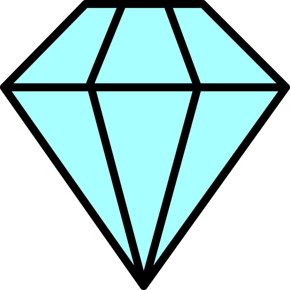 Diamond Vector Icon