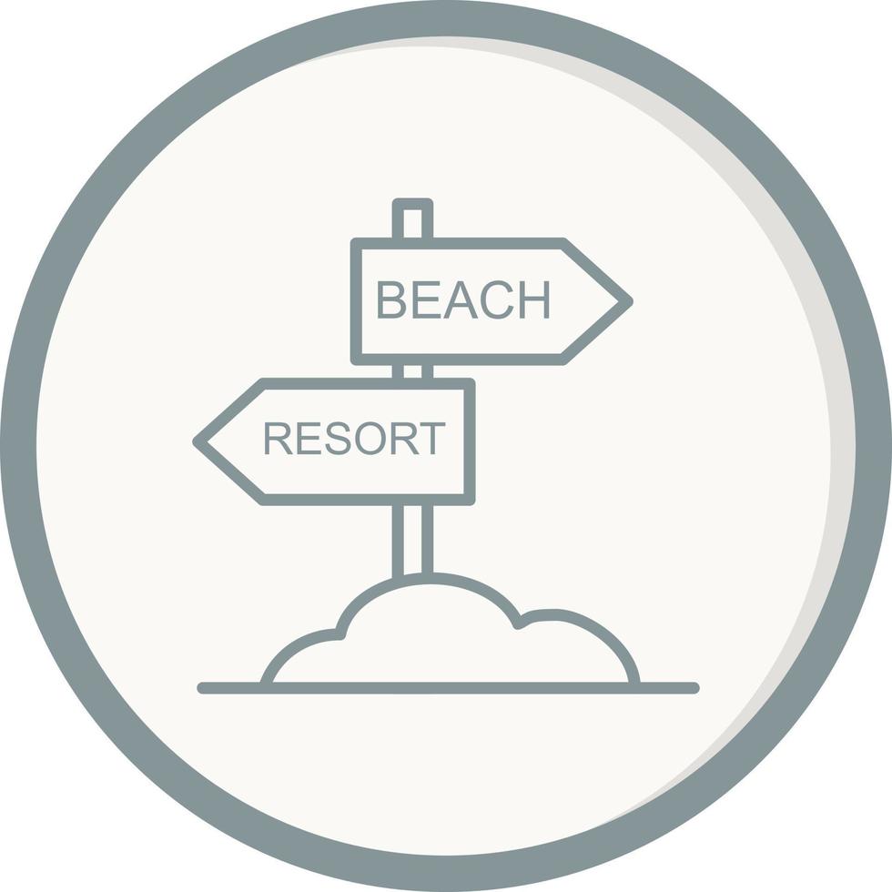 Beach Vector Icon