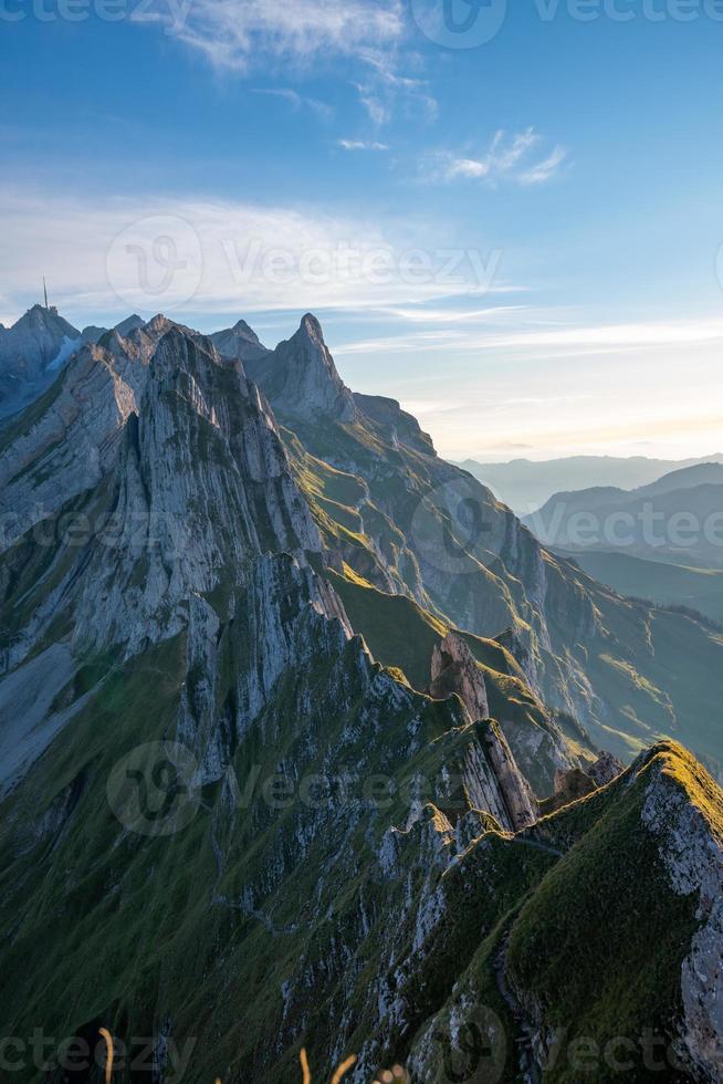 spectacular mountain formations of switzerland photo