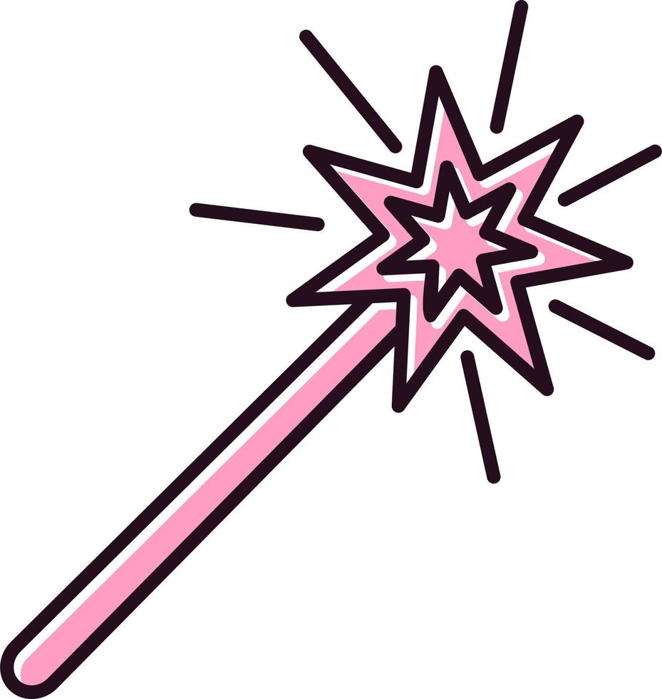 Magic wand Vector Icon