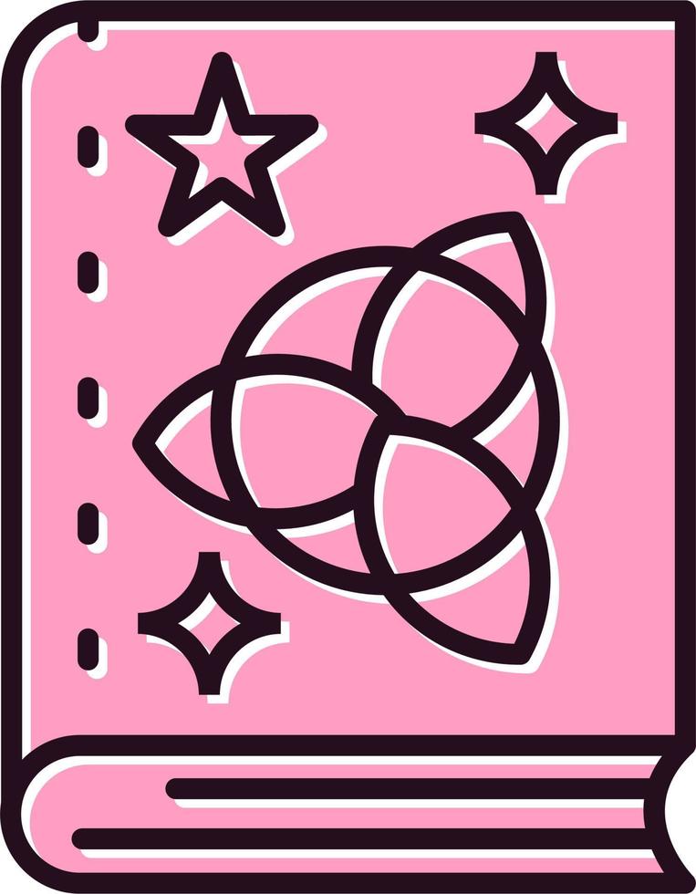 Magic book Vector Icon