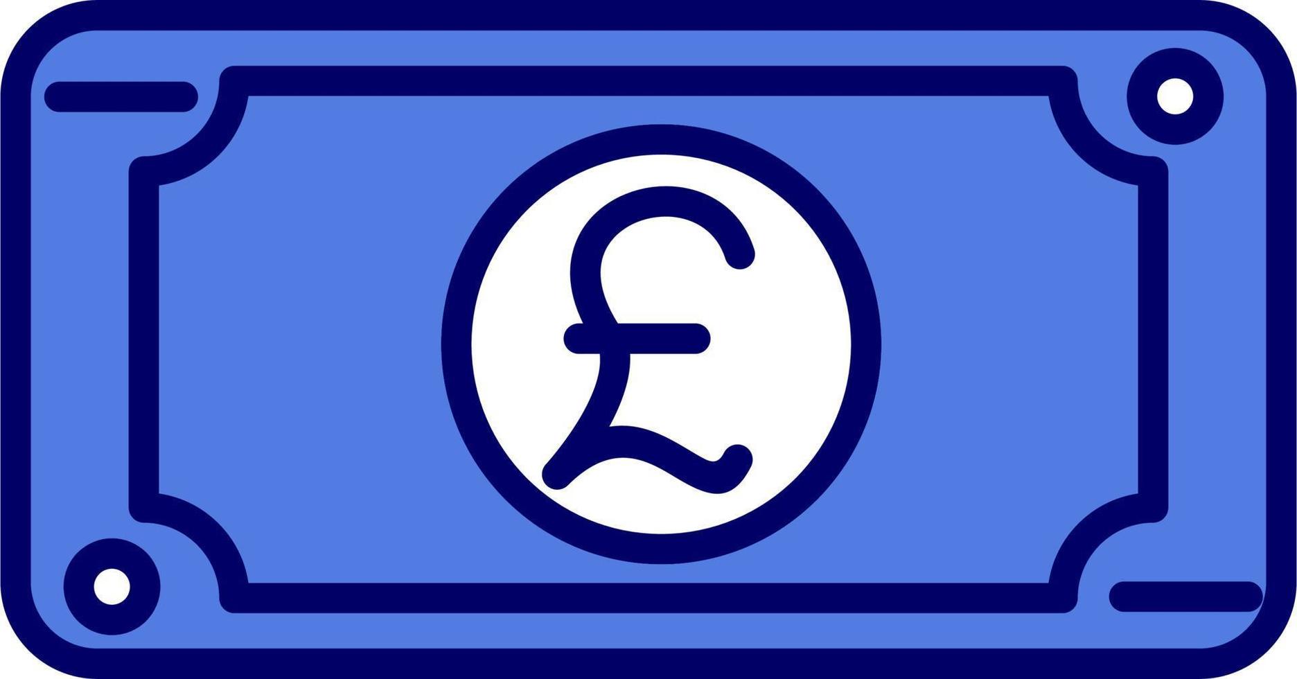 Pound Vector Icon