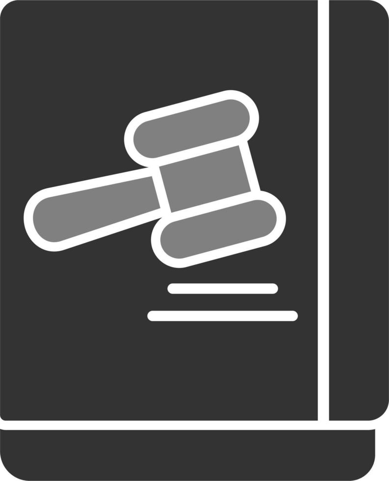 Law Book Vector Icon