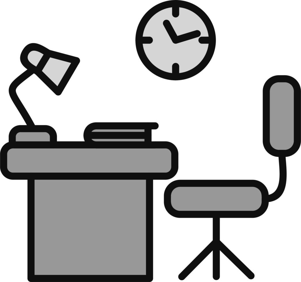 Work place Vector Icon