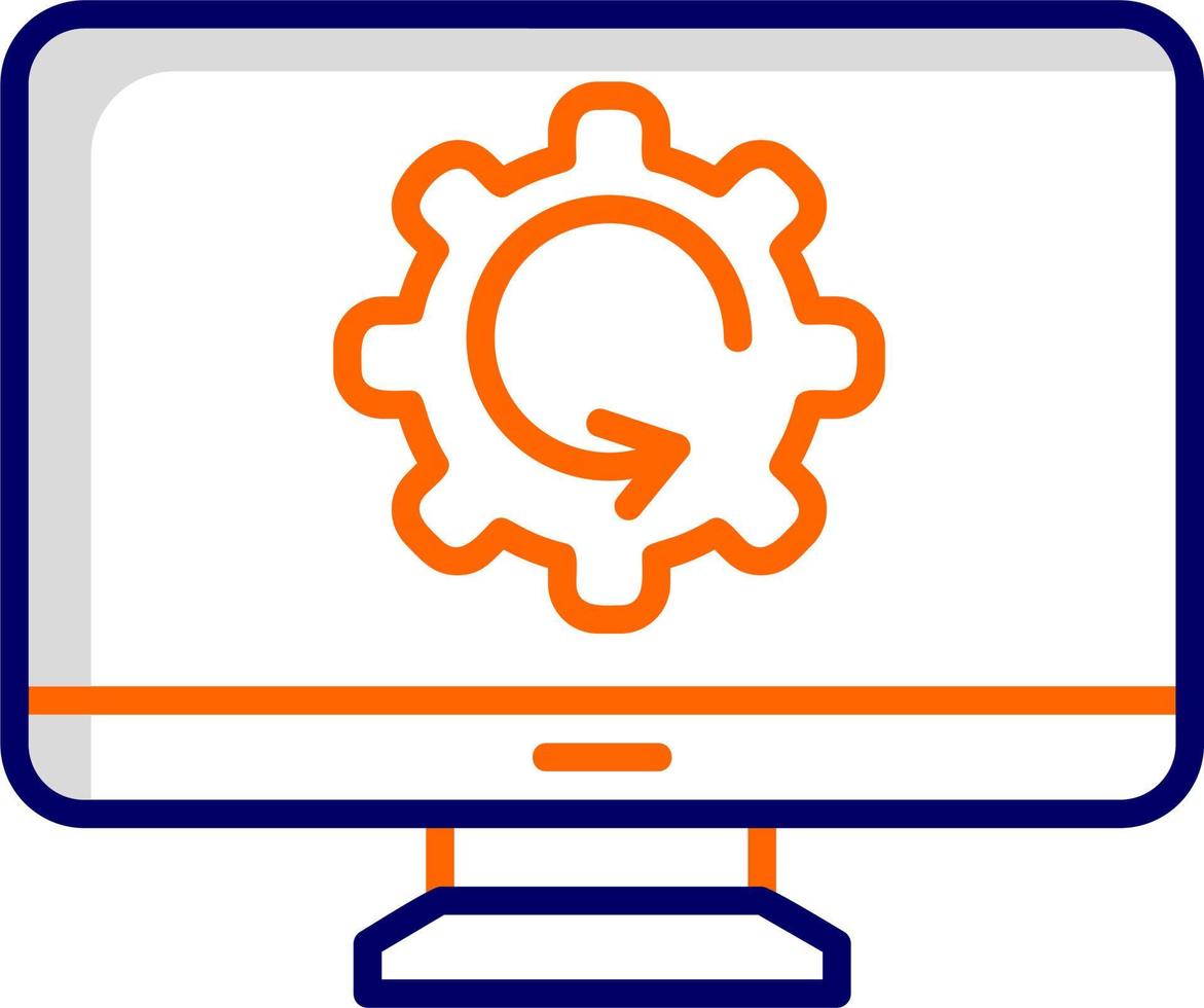 Data Processing Vector Icon