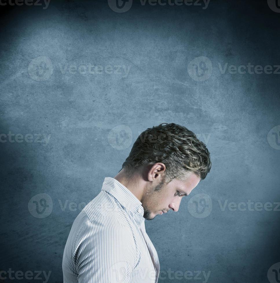 Man with Depression photo
