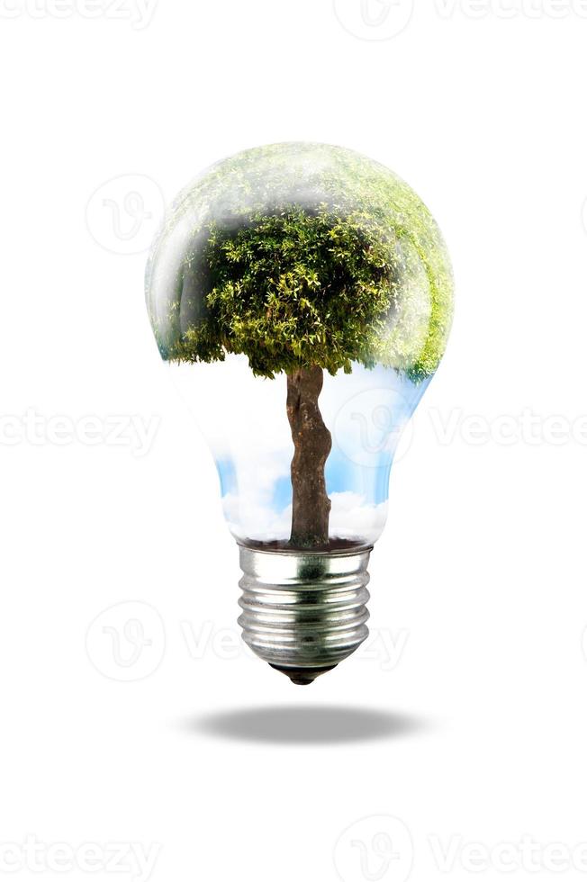 Green energy concept photo