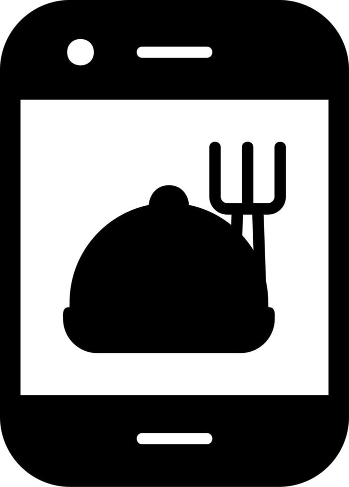 Online Food Order Vector Icon