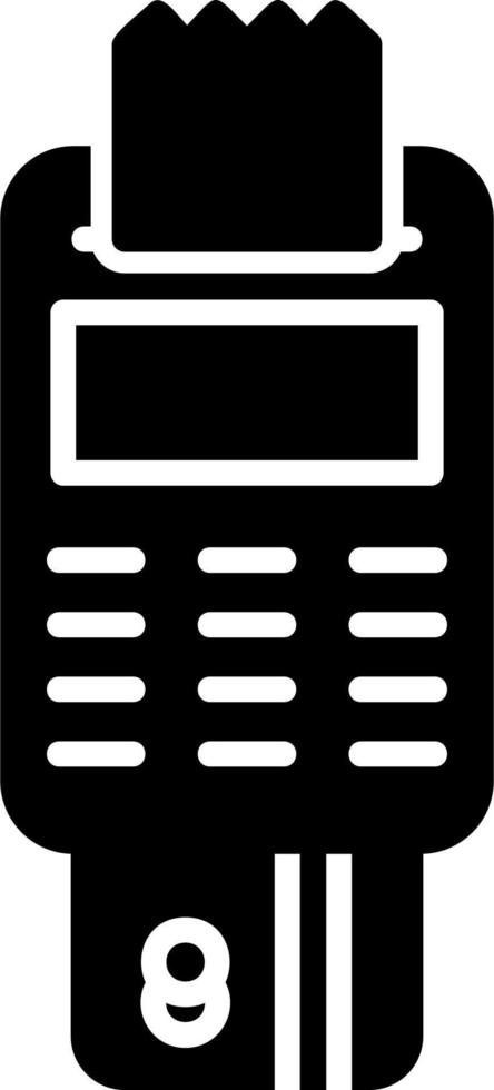 Pos Terminal Vector Icon