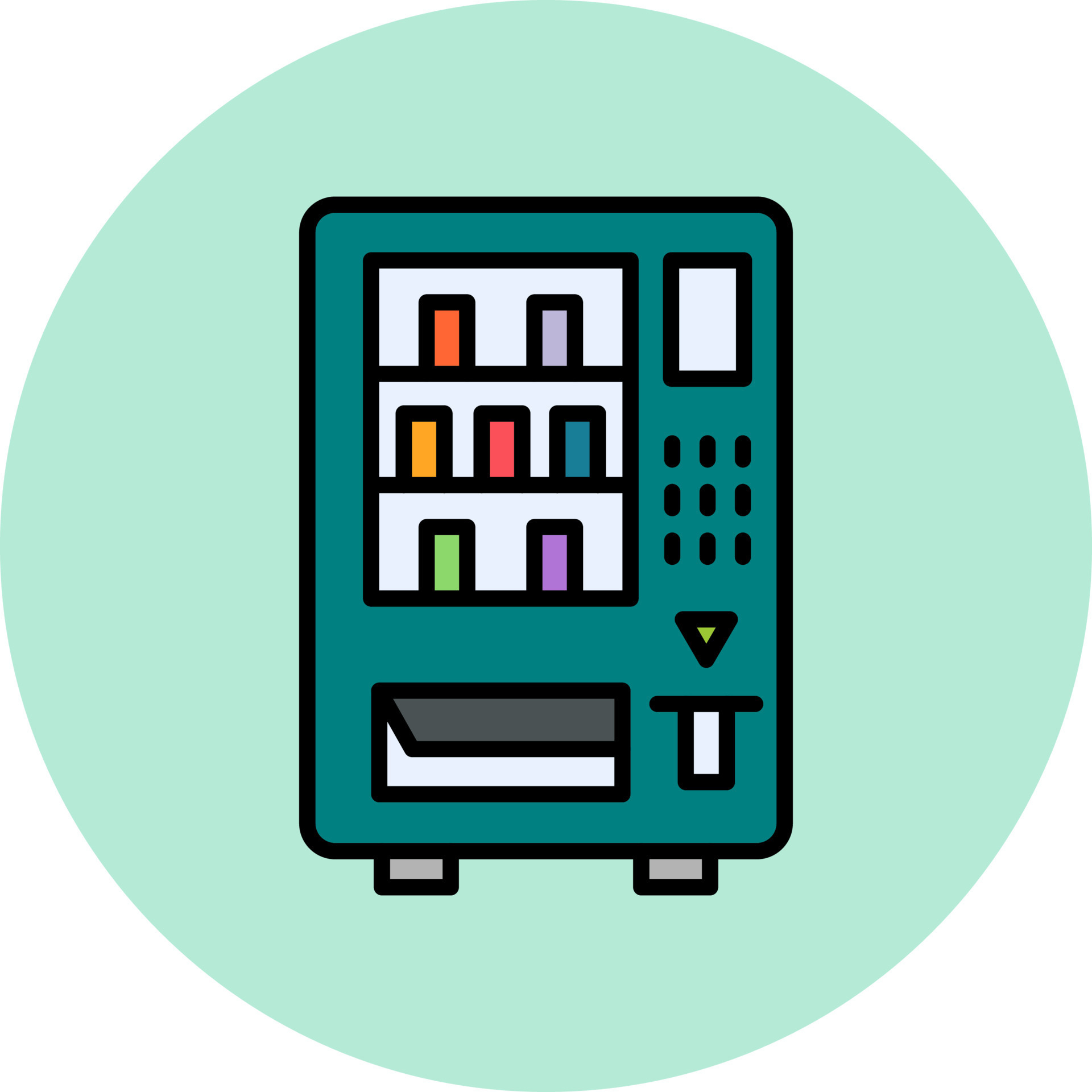 Vending Machine Vector Icon 20925017 Vector Art at Vecteezy