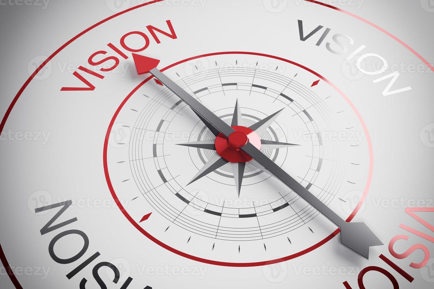 Vision compass close-up photo