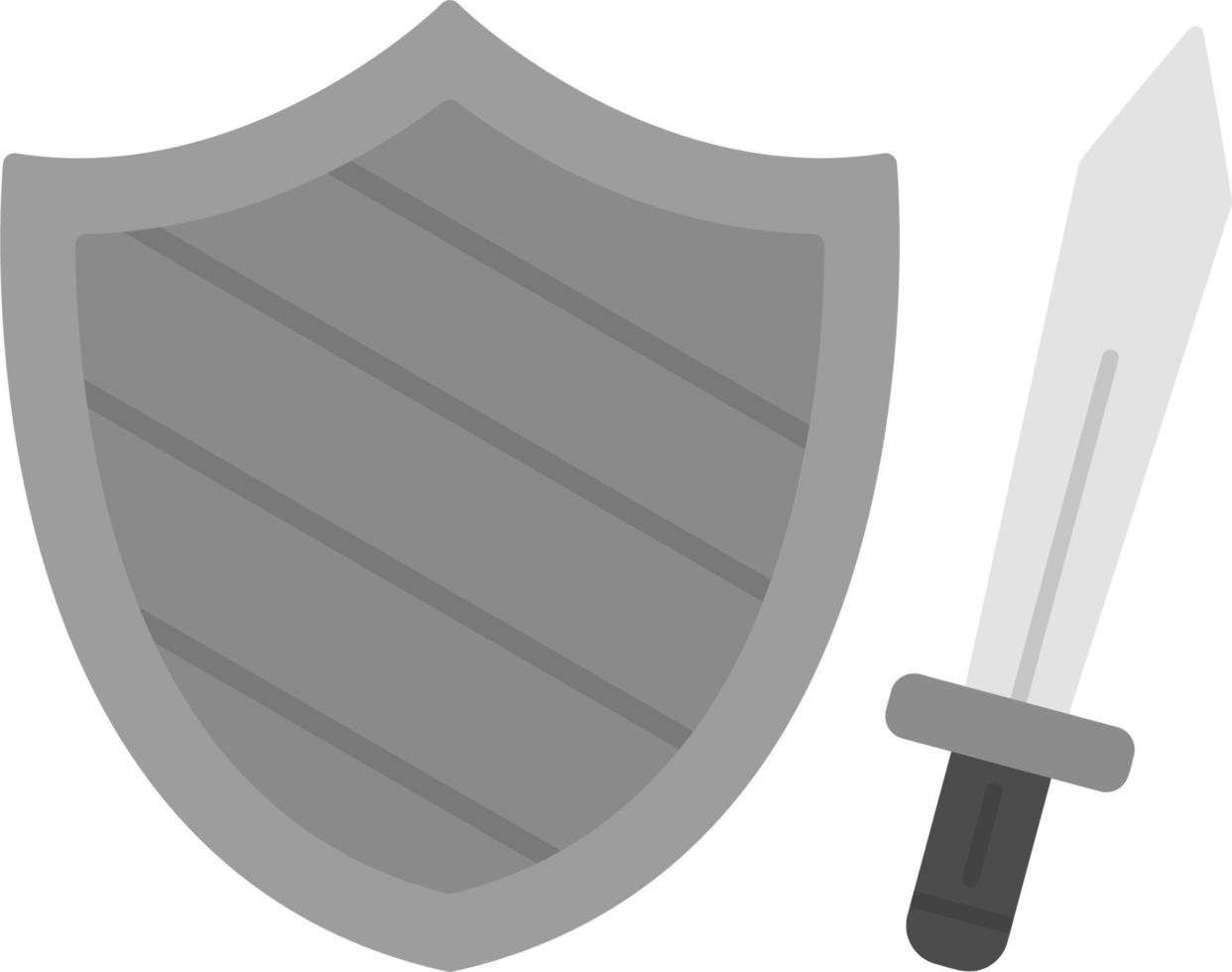 Sword Shield Vector Icon