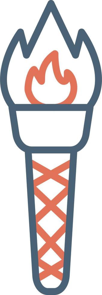Torch Vector Icon