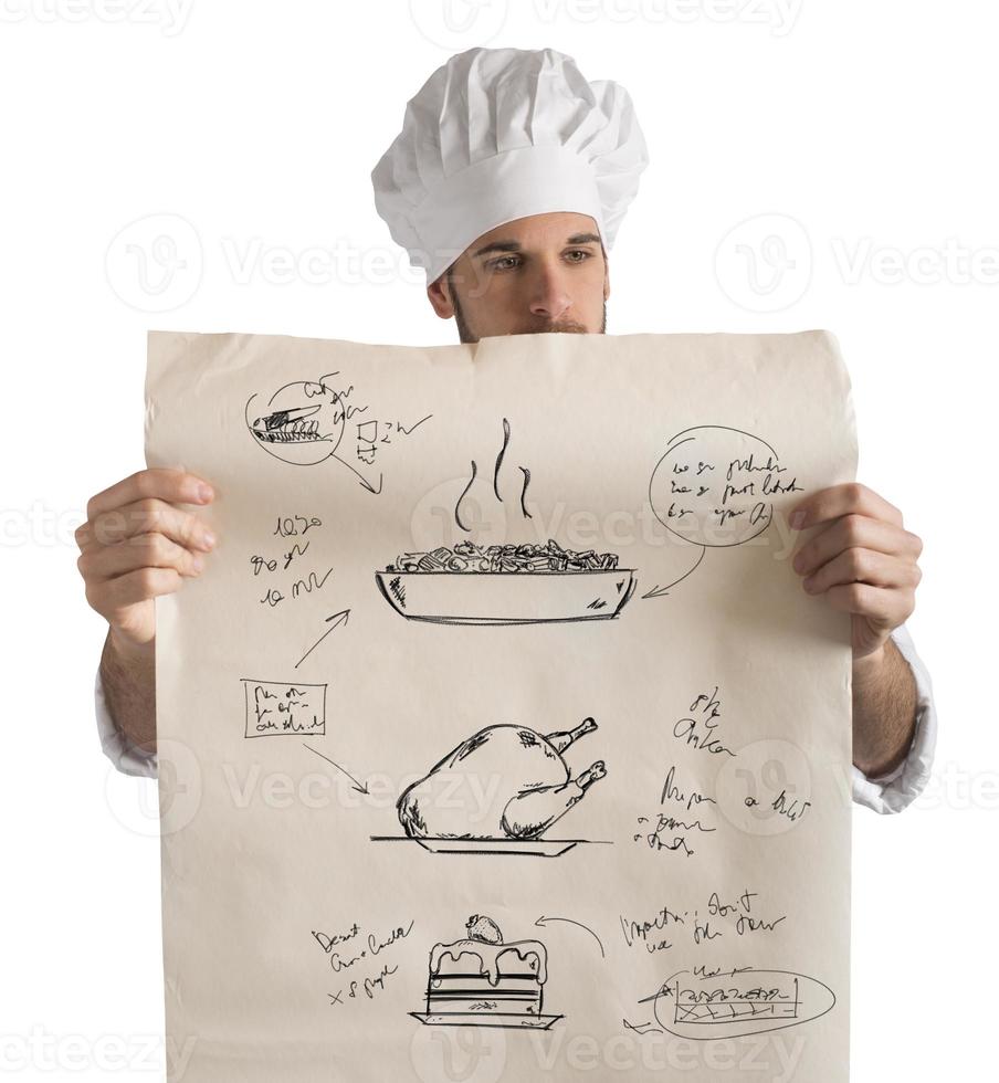 Chef with Cook recipes photo