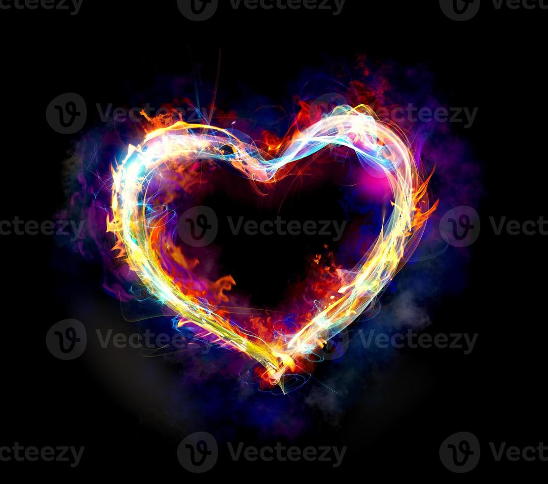 Light heart concept photo