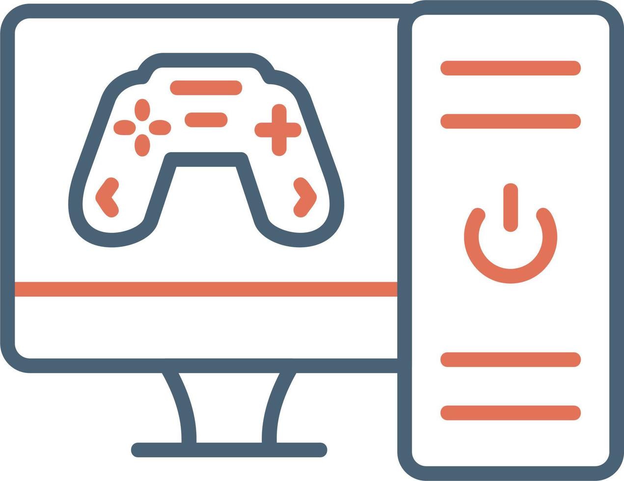 Computer Game Vector Icon