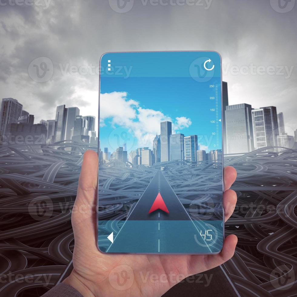 GPS Navigator view photo