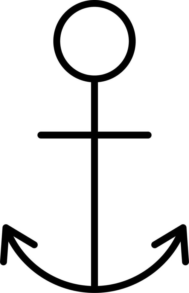 Anchor Vector Icon