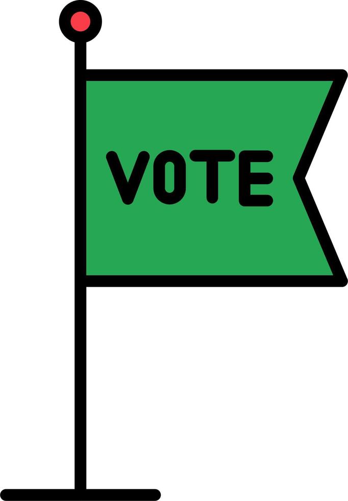 Flag Vector Icon