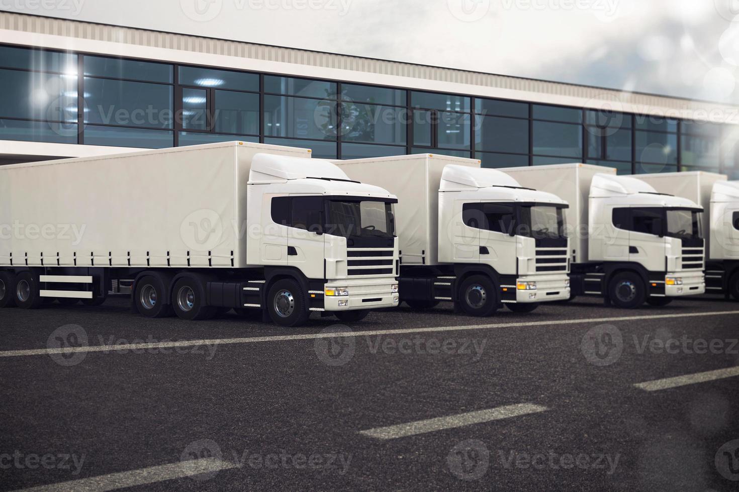 Logistics Truck fleet photo