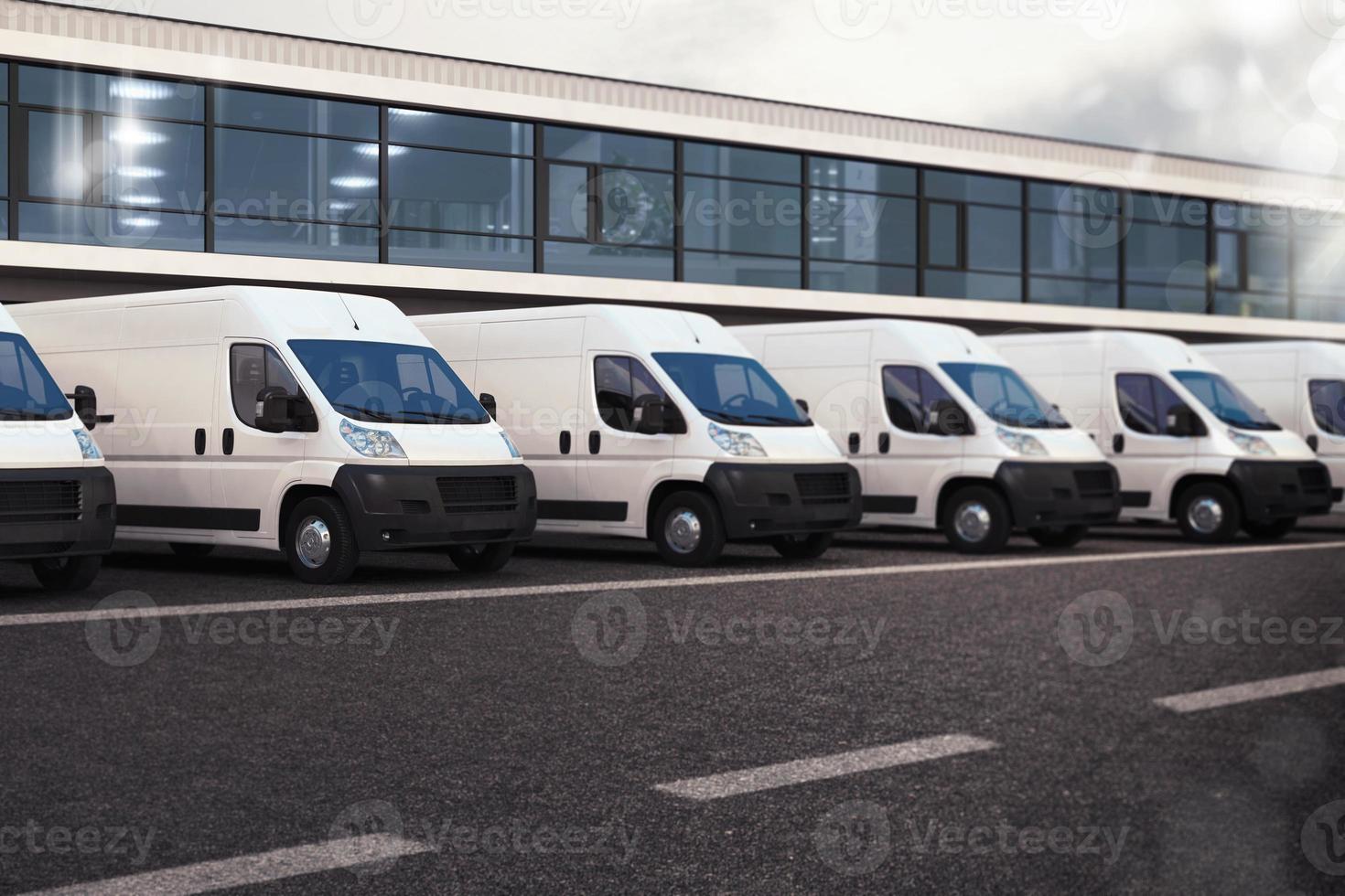 Logistics Truck fleet photo