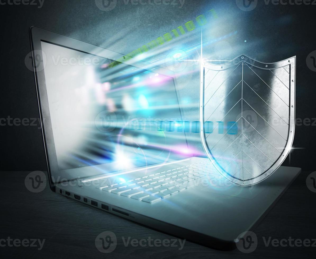 Firewall modern concept photo