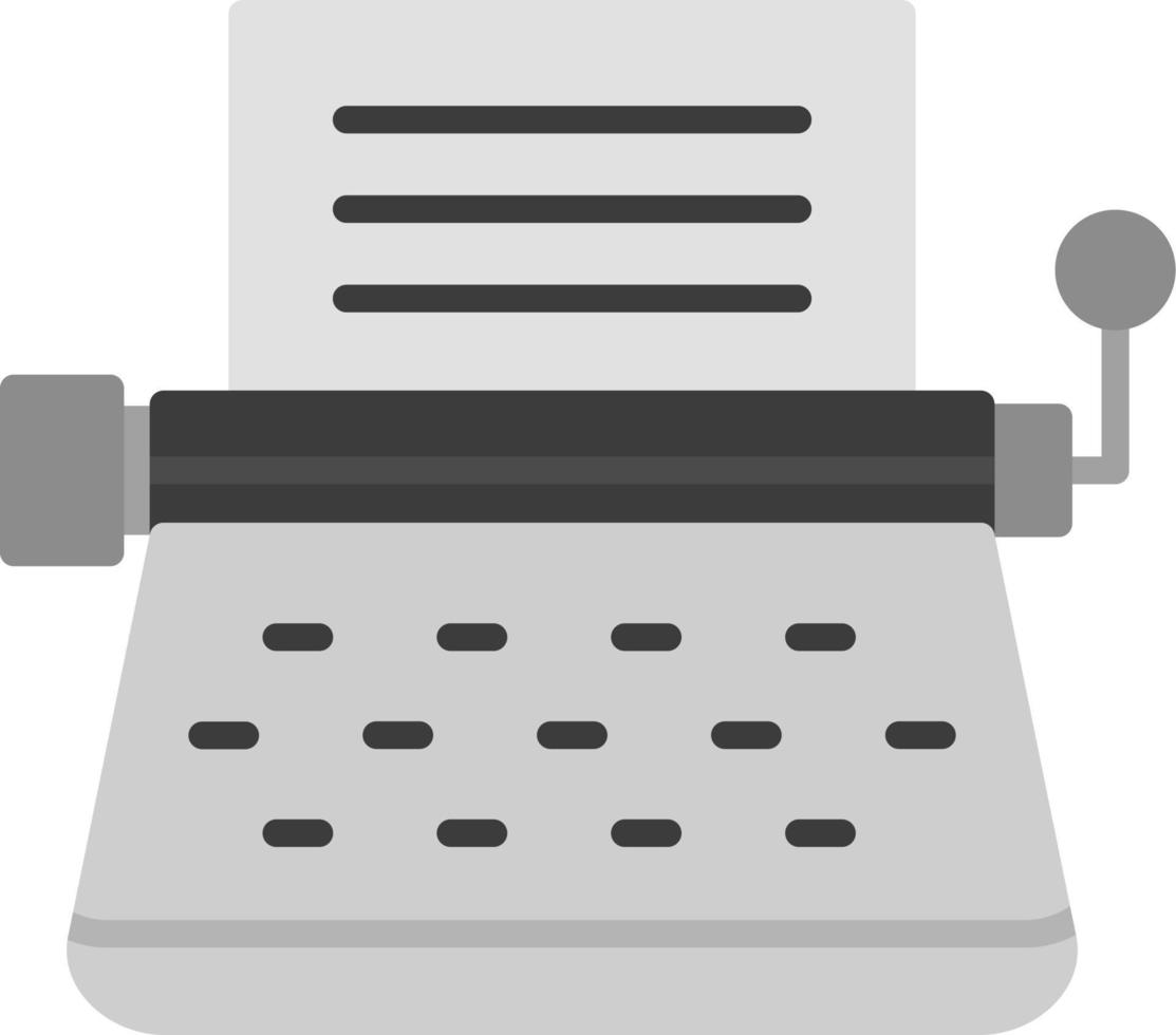 Typewriter Vector Icon