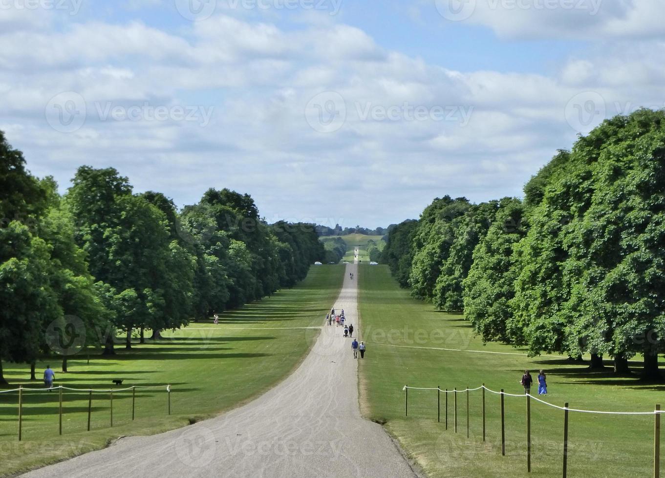 el largo caminar Windsor Inglaterra foto