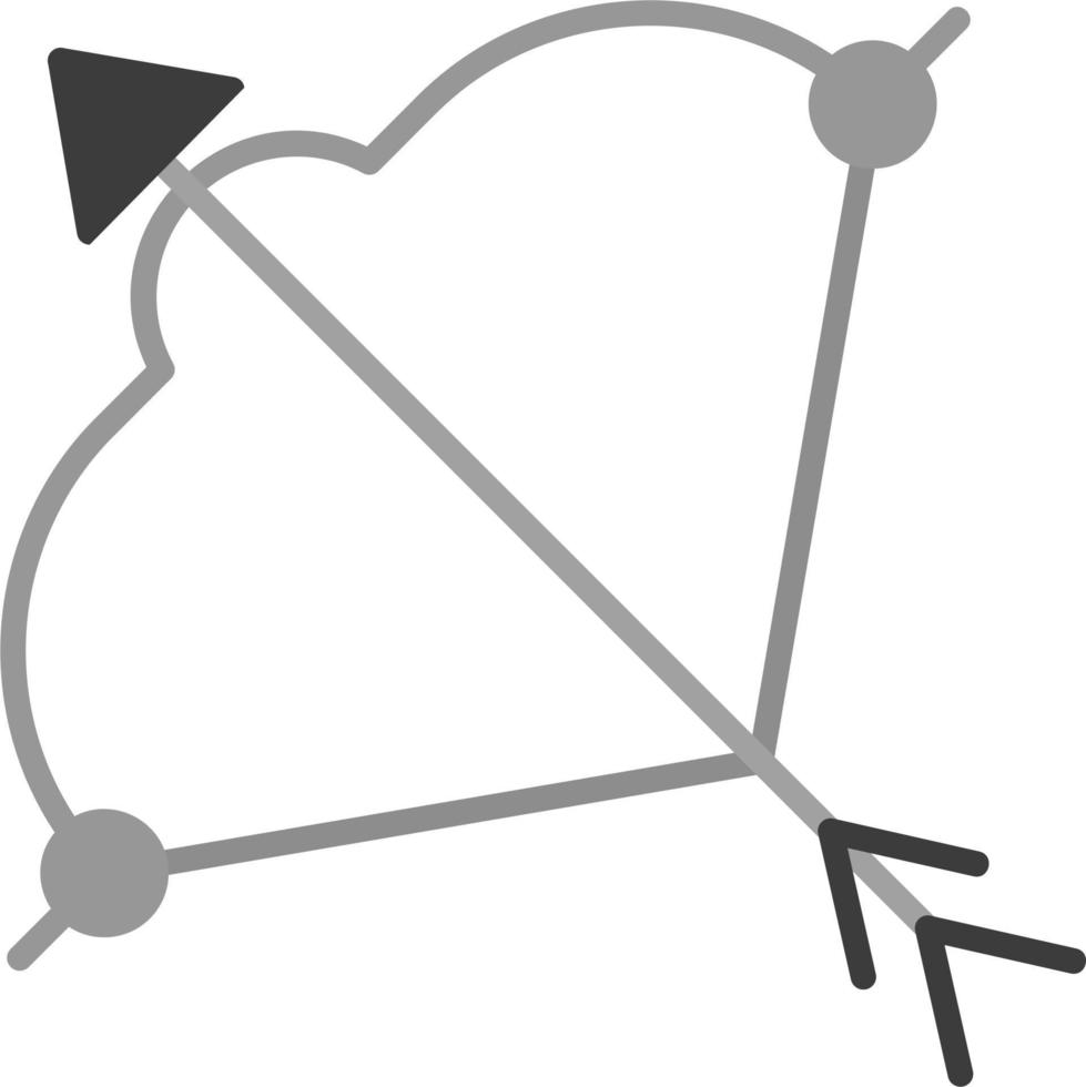 Viking Bow Vector Icon