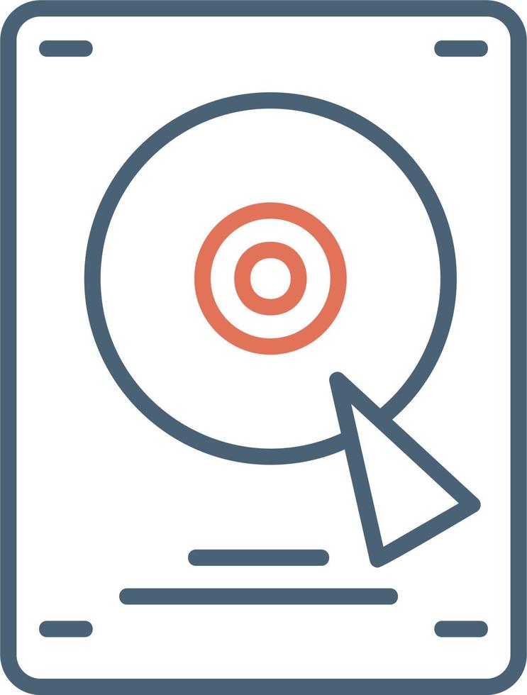 Disk Hard Vector Icon