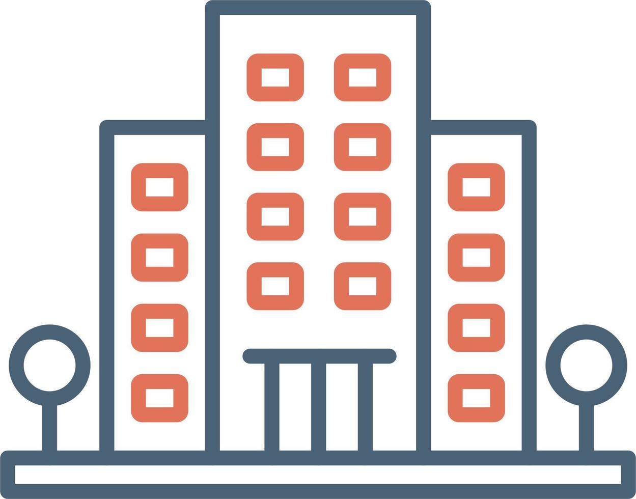 Office Building Vector Icon