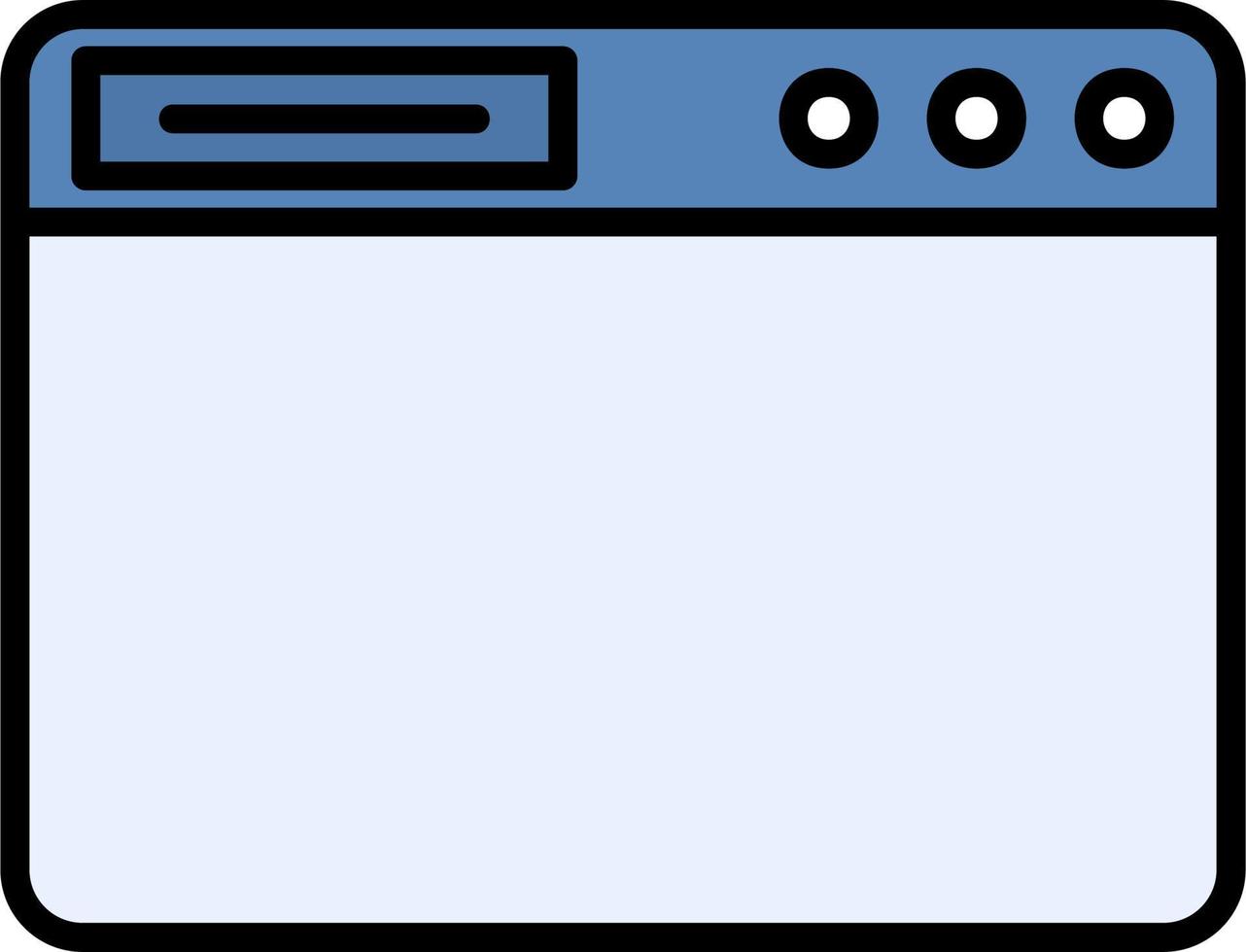 Browser Vector Icon