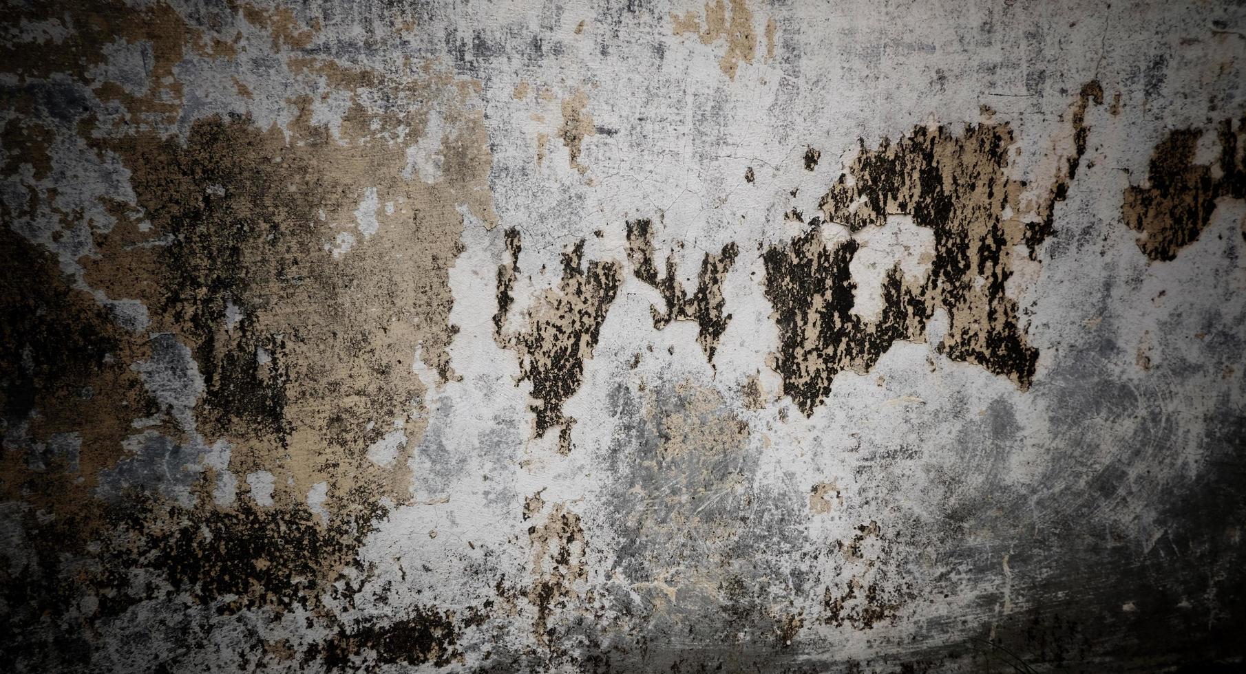 Old wall texture background full of stains and scratches, grunge texture background photo