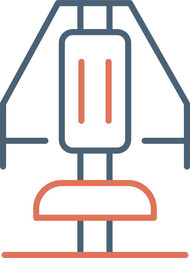 Chest Press Vector Icon