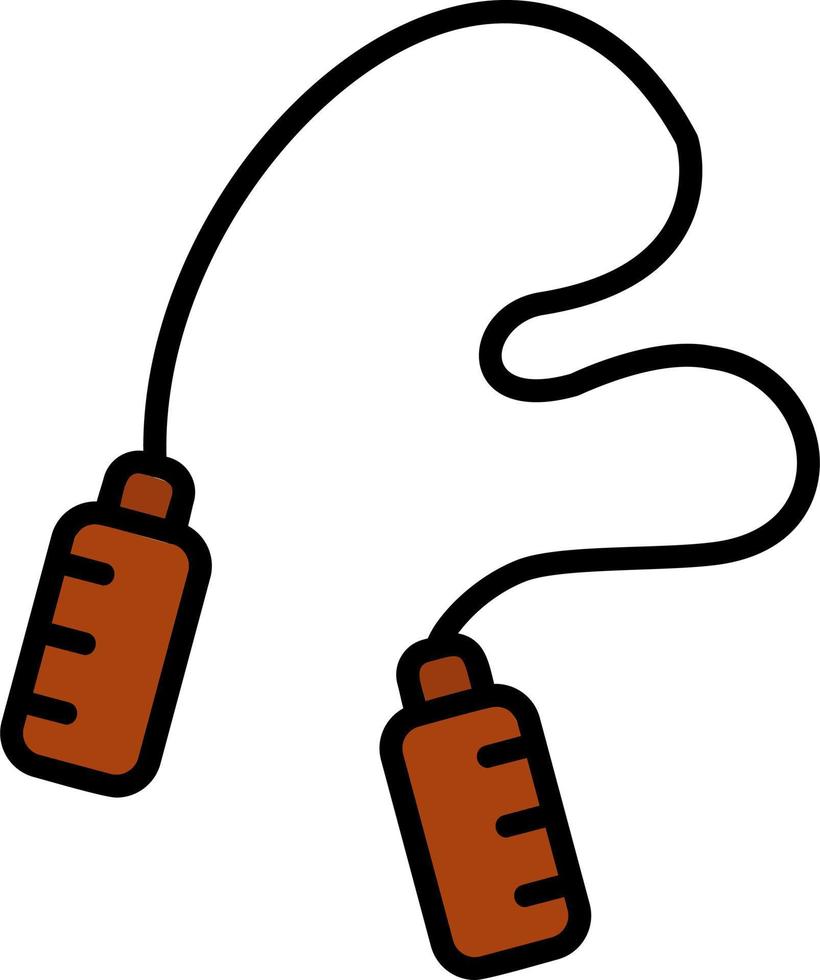 Skipping Rope Vector Icon