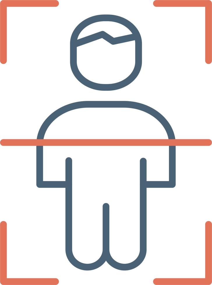Body Scan Vector Icon