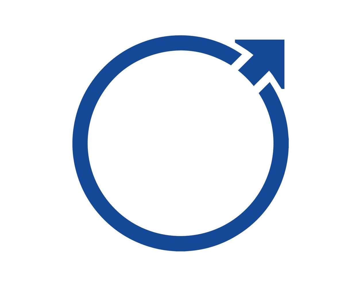 volvo marca logo coche símbolo azul diseño sueco automóvil vector ilustración
