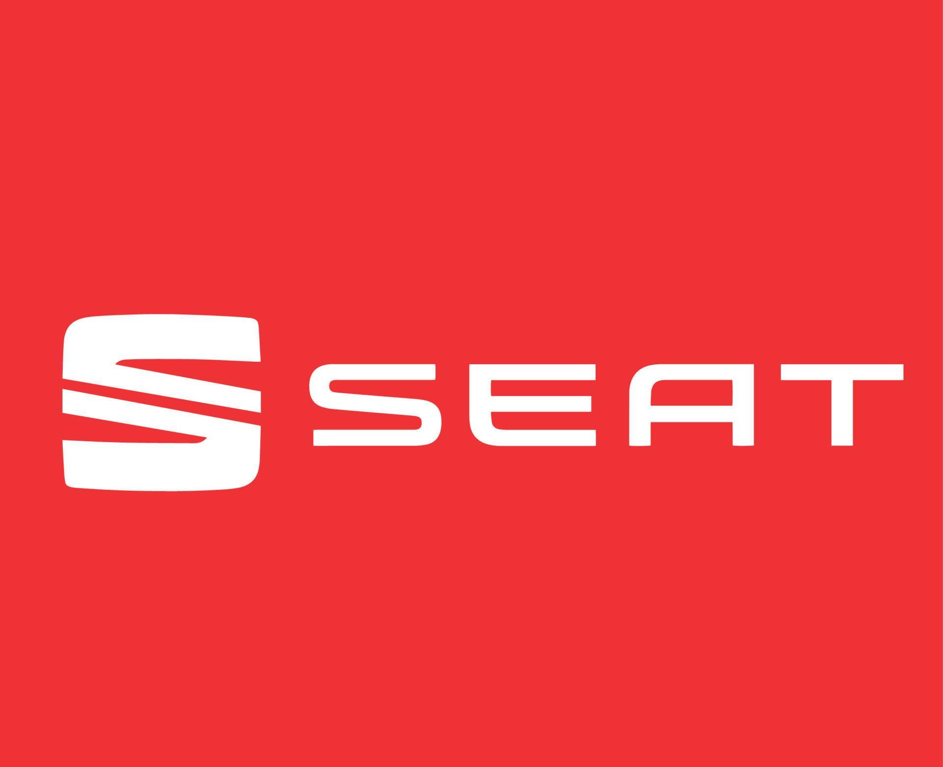 SEAT Brand Logo Car Symbol With Name White Design Spanish Automobile seat-brand-logo-car-symbol-with-name-white-design-spanish-automobile