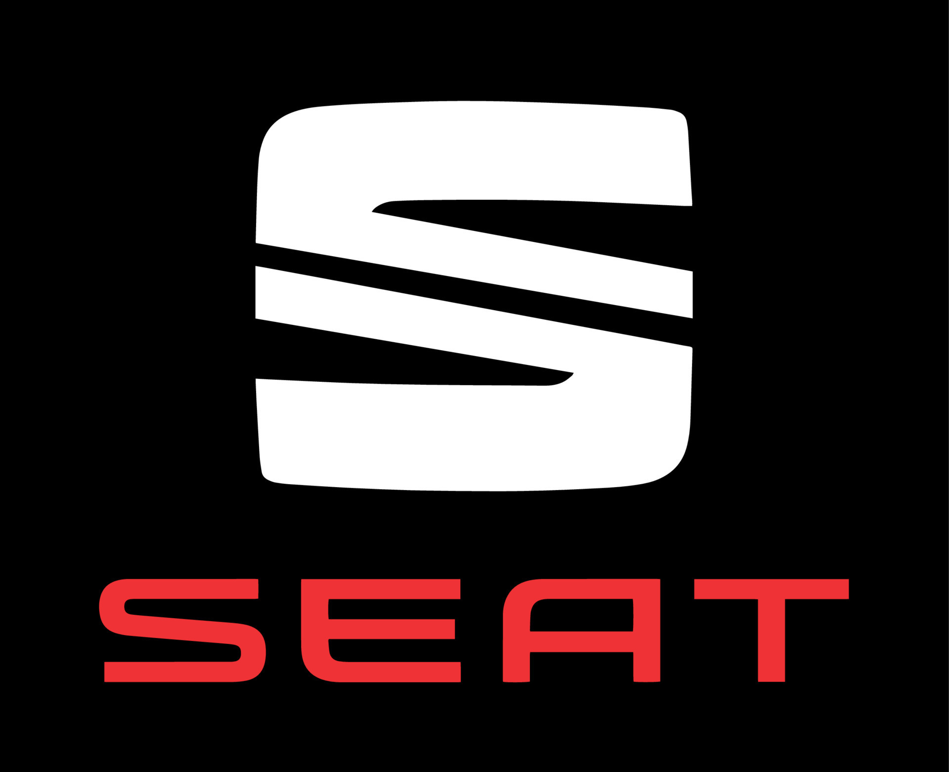 SEAT Logo Brand Car White With Name Red Design Spanish Automobile Vector  Illustration With Black Background 20927361 Vector Art at Vecteezy