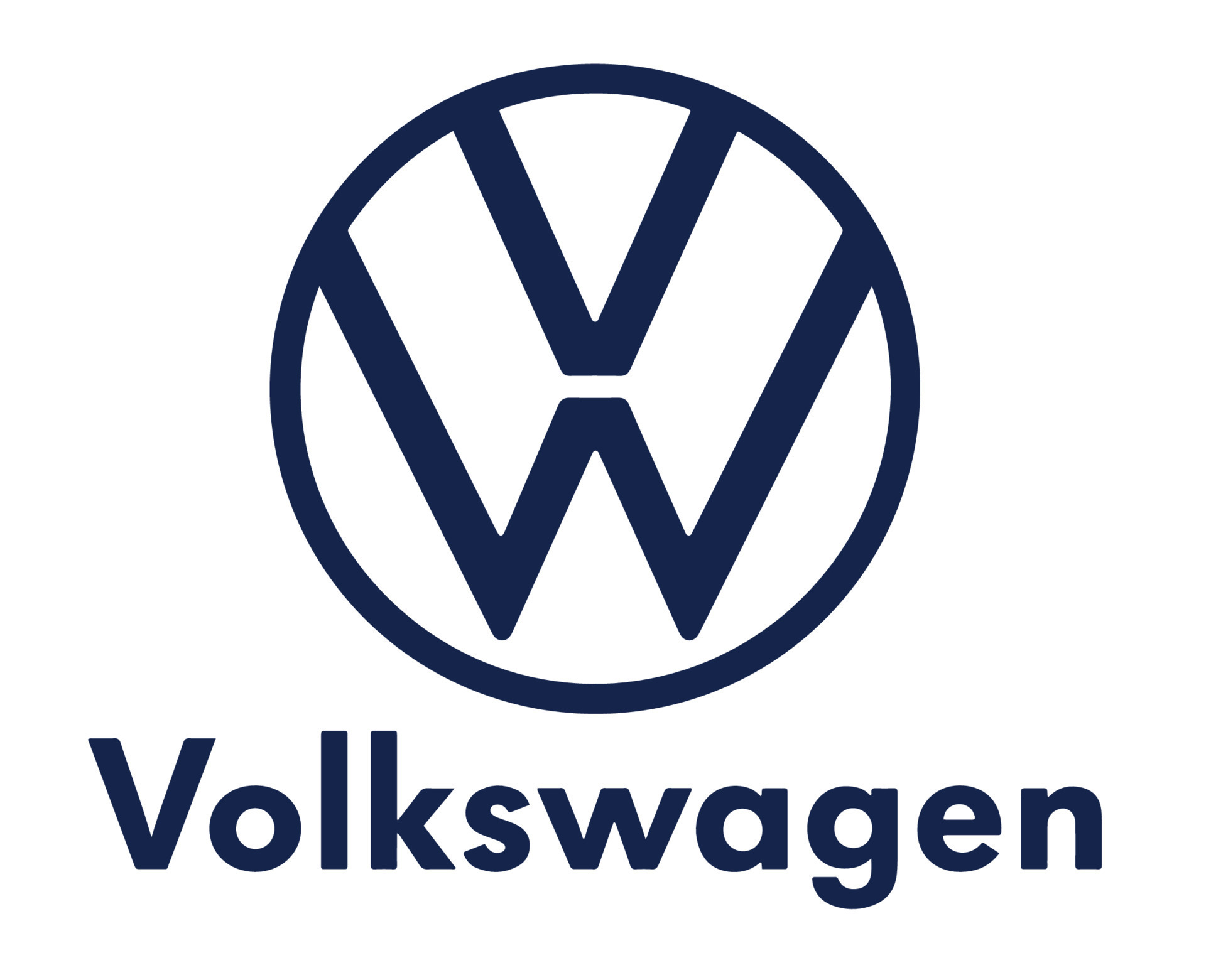 Volkswagen Logo Brand Car Symbol With Name Blue Design German Automobile  Vector Illustration 20927374 Vector Art at Vecteezy