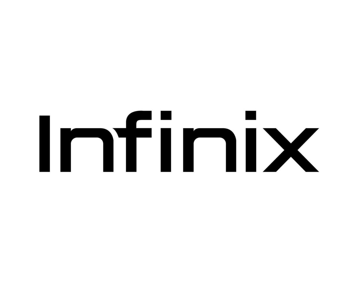 Infinix Brand Logo Phone Symbol Name Black Design China Mobile Vector Illustration