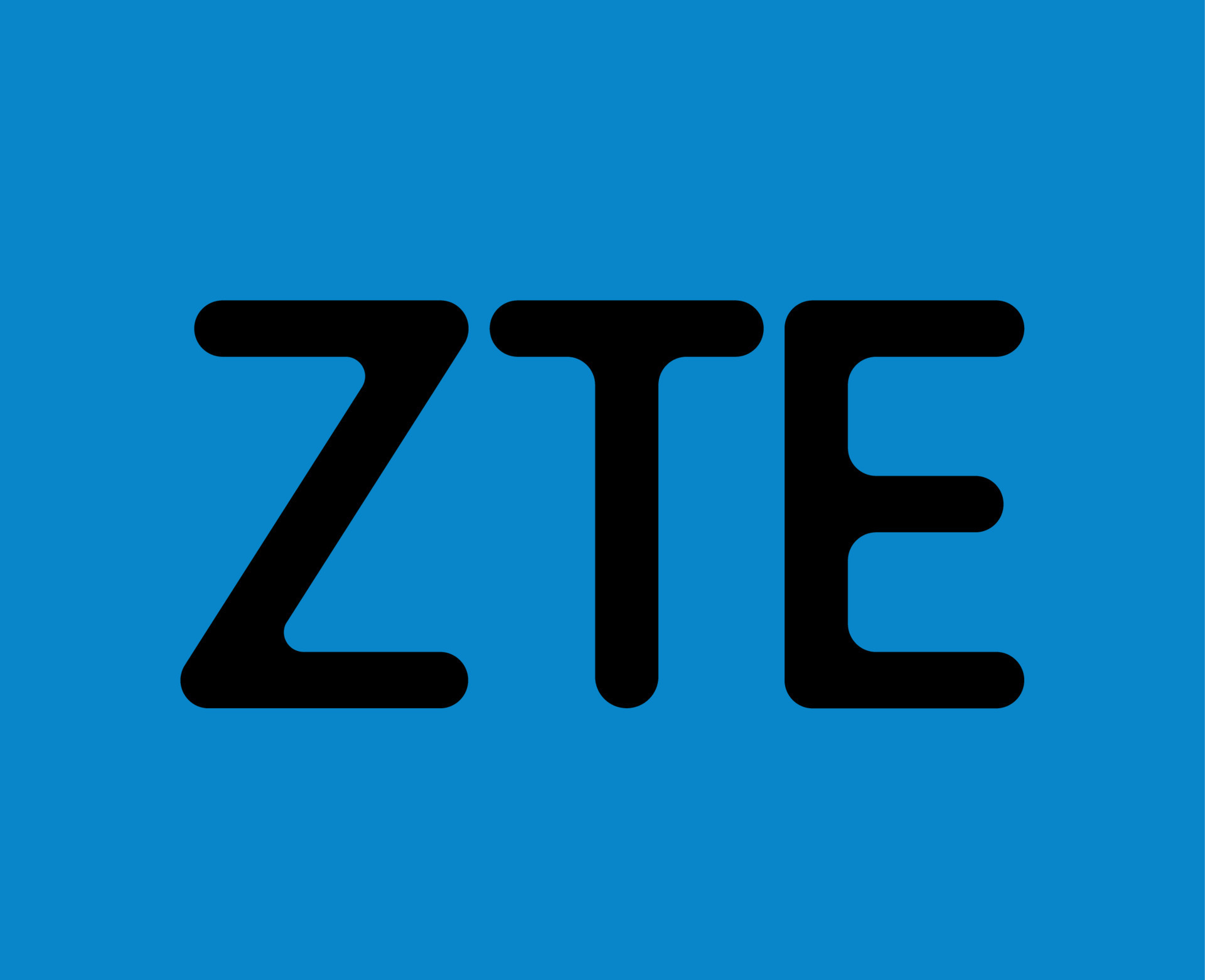 ZTE Logo Brand Phone Symbol Name Black Design Hong Kong Mobile Vector