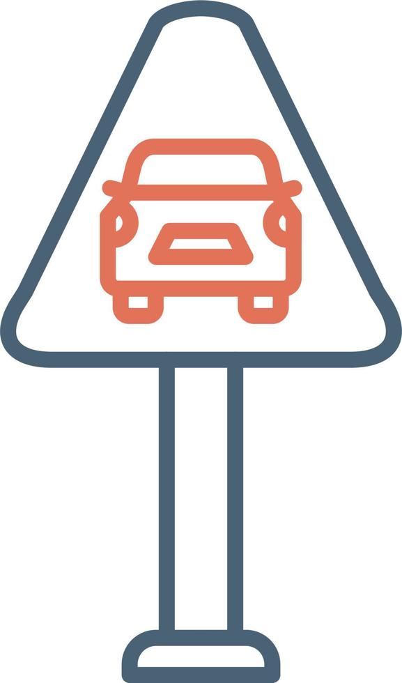 Traffic Sign Vector Icon